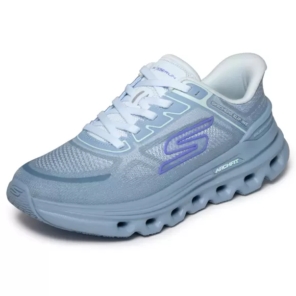 Dame Sneakers - SKECHERS - SKECHERS Slip-ins: GO RUN Glide-Step Arch Fit 129800 SLT
