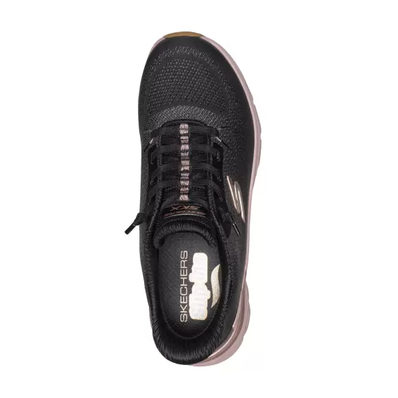 Dame Sneakers - SKECHERS - SKECHERS ARCH FIT GLIDE-STEP PRO-GOLDE 150732 BKRG
