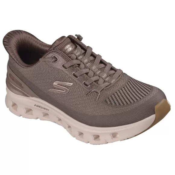 Dame Sneakers - SKECHERS - SKECHERS ARCH FIT GLIDE-STEP PRO-GOLDE 150732 CHOC Dame Sneakers - SKECHERS - SKECHERS ARCH FIT GLIDE-STEP PRO-GOLDE 150732 CHOC