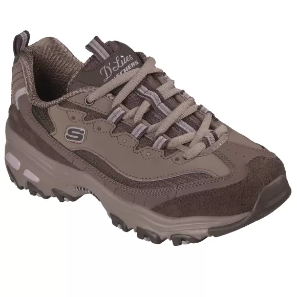 Dame Sneakers - SKECHERS - SKECHERS D'LITES-MODERN CLASSIC 150872 CHOC