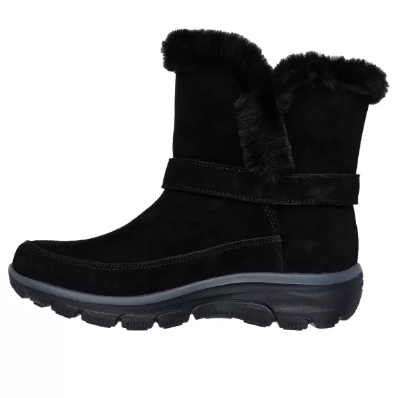 Dame Støvler - SKECHERS - SKECHERS Relaxed Fit: Slip-ins: Easy Going - Dreamers Luxe Vibes 168051 BLK