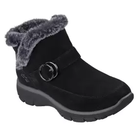 Dame Støvler - SKECHERS - SKECHERS EASY GOING - GENTLE WINTER 168185 BLK