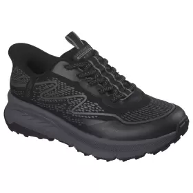 Dame Sneakers - SKECHERS - SKECHERS Slip-ins: Switch Back - Mist - Waterproof 180257 BKCC