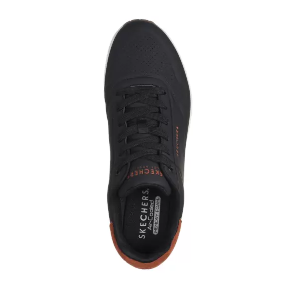 Herre Sneakers - SKECHERS - SKECHERS Uno - Suited On Air 183004 BLK