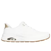 Dame Sneakers - SKECHERS - SKECHERS Relaxed Fit: Slip-ins: Arch Fit UNO - Relaxing On Air 190177 WHT