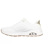 Dame Sneakers - SKECHERS - SKECHERS Relaxed Fit: Slip-ins: Arch Fit UNO - Relaxing On Air 190177 WHT