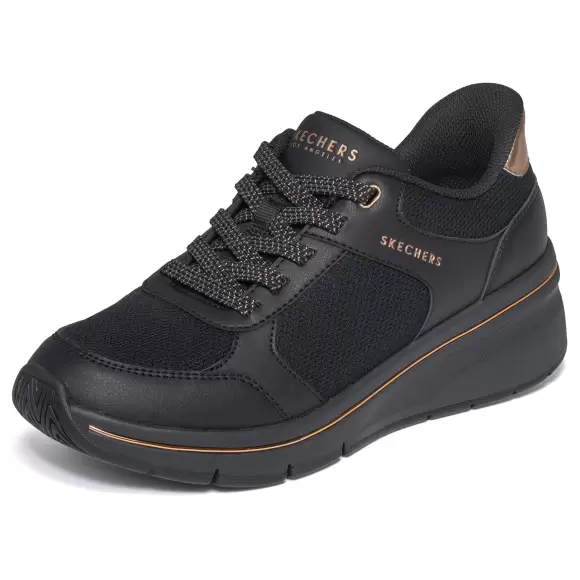 Dame Sneakers - SKECHERS - SKECHERS BILLION FLEX - LIVIN' LUSH 190366 BBK