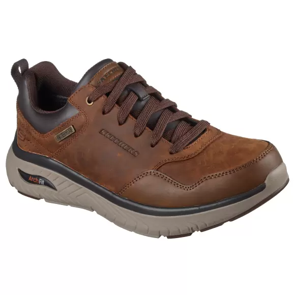 Herre Sneakers - SKECHERS - SKECHERS Relaxed Fit: Arch Crosser - Ronaldo - Waterproof 205347 CDB