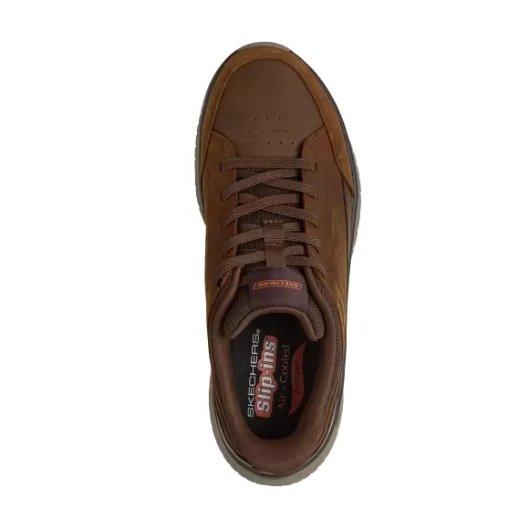 Herre Sneakers - SKECHERS - SKECHERS Relaxed Fit: Slip-ins: Arch Fit Crosser - Felix 205656 CDB