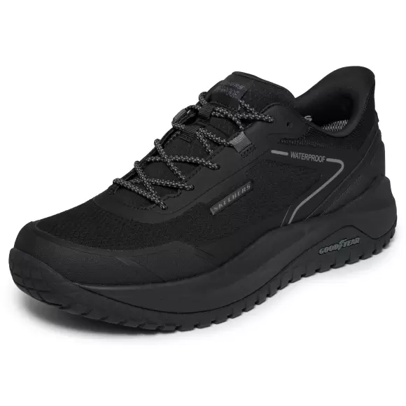 Herre Sneakers - SKECHERS - SKECHERS Relaxed Fit: Slip-ins: Badger - Koda - Waterproof 211367 BBK