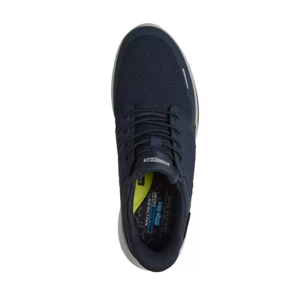 Herre Sneakers - SKECHERS - SKECHERS Relaxed Fit: Slip-ins: Slade - Luther 211389 NVY