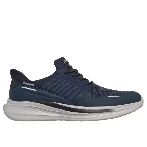 Herre Sneakers - SKECHERS - SKECHERS Relaxed Fit: Slip-ins: Slade - Luther 211389 NVY