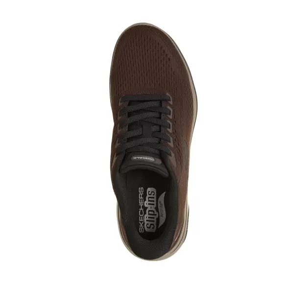 Herre Sneakers - SKECHERS - SKECHERS GO WALK ARCH FIT 2.0 - PERCY 216812 CHOC