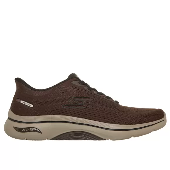 Herre Sneakers - SKECHERS - SKECHERS GO WALK ARCH FIT 2.0 - PERCY 216812 CHOC