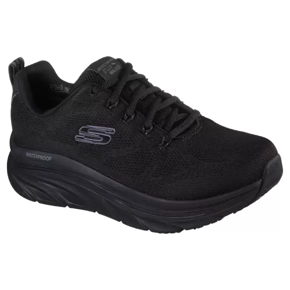 Dame Sneakers - SKECHERS - SKECHERS Relaxed Fit: D'Lux Walker - Get Oasis - Waterproof 149810 BBK