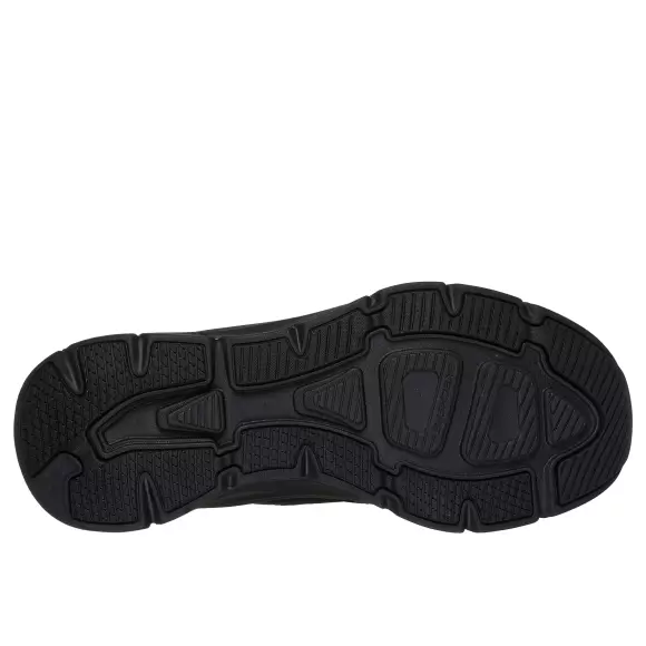Herre Sneakers - SKECHERS - SKECHERS Relaxed Fit: Slip-ins: D'Lux Walker 2.0 - Rezinate 232446 BBK