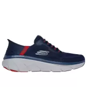 Herre Sneakers - SKECHERS - SKECHERS Relaxed Fit: Slip-ins: D'Lux Walker 2.0 - Rezinate 232446 NVRD