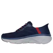 Herre Sneakers - SKECHERS - SKECHERS Relaxed Fit: Slip-ins: D'Lux Walker 2.0 - Rezinate 232446 NVRD