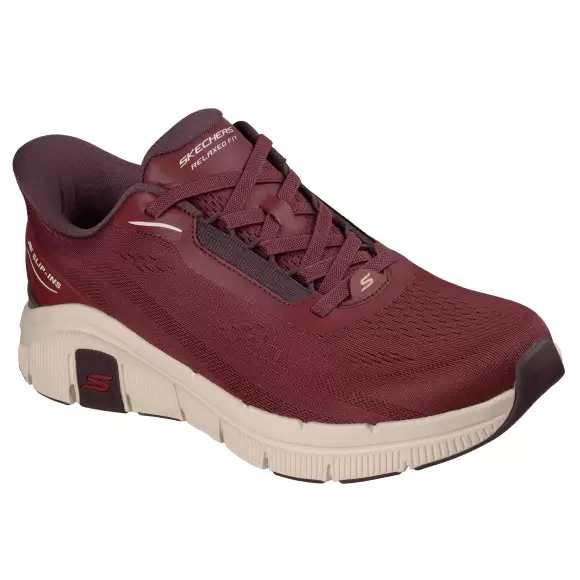 Herre Sneakers - SKECHERS - SKECHERS Relaxed Fit: Slip-ins: Flex - Zayder 233218 BURG