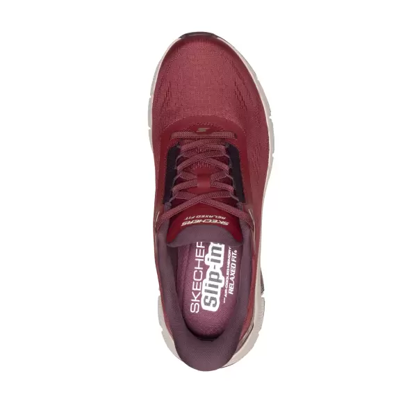 Herre Sneakers - SKECHERS - SKECHERS Relaxed Fit: Slip-ins: Flex - Zayder 233218 BURG