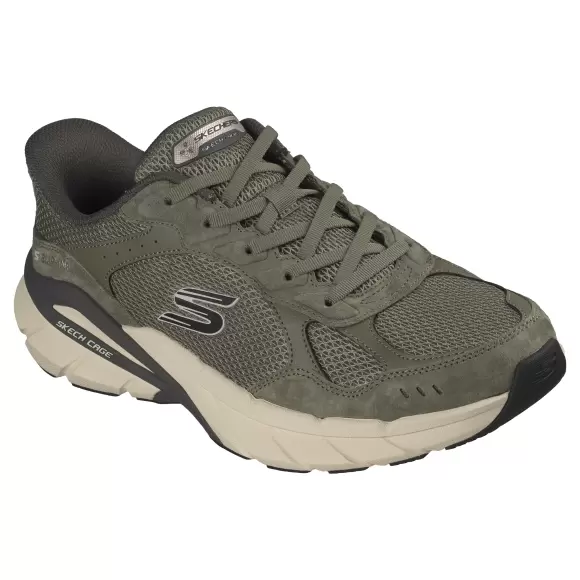 Herre Sneakers - SKECHERS - SKECHERS SKECH CAGE - LEXON 233275 OLV