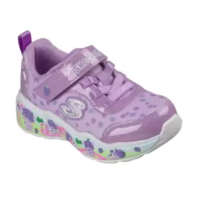 Børne Sneakers - SKECHERS - SKECHERS PLAY SCENE - SKECH BEARS 303195N LAV