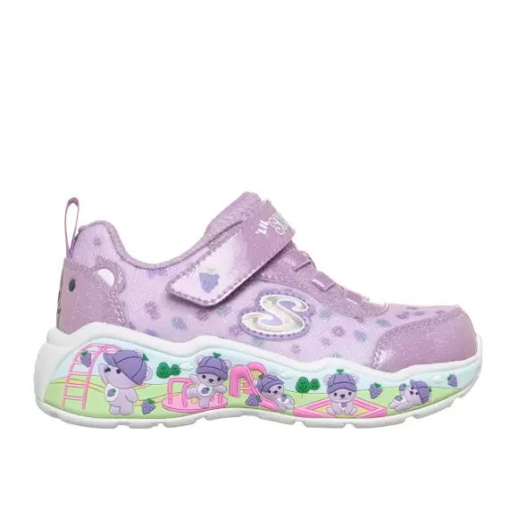 Børne Sneakers - SKECHERS - SKECHERS PLAY SCENE - SKECH BEARS 303195N LAV