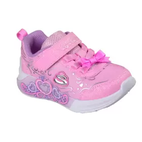 Børne Sneakers - SKECHERS - SKECHERS LIL PRINCESS STEPS 303733NC PNK