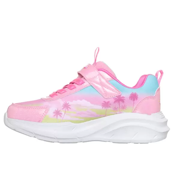 Børne Sneakers - SKECHERS - SKECHERS GARAGE - GLAM RACER 304351L PKMT