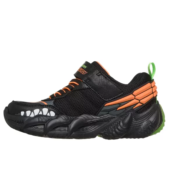 Børne Sneakers - SKECHERS - SKECHERS SKECH-O-SAURUS LIGHTS 3.0 400175LC BKLM