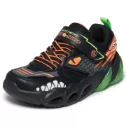 Børne Sneakers - SKECHERS - SKECHERS SKECH-O-SAURUS LIGHTS 3.0 400175LC BKLM
