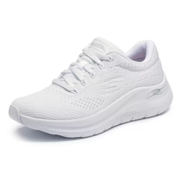 Dame Sneakers - SKECHERS - Skechers ARCH FIT 2.0 - BIG LEAGUE 150051 WHT