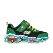 Børne Sneakers - SKECHERS - SKECHERS John Deere: Play Scene - Barn-Squad Buddies 407065N GNBK