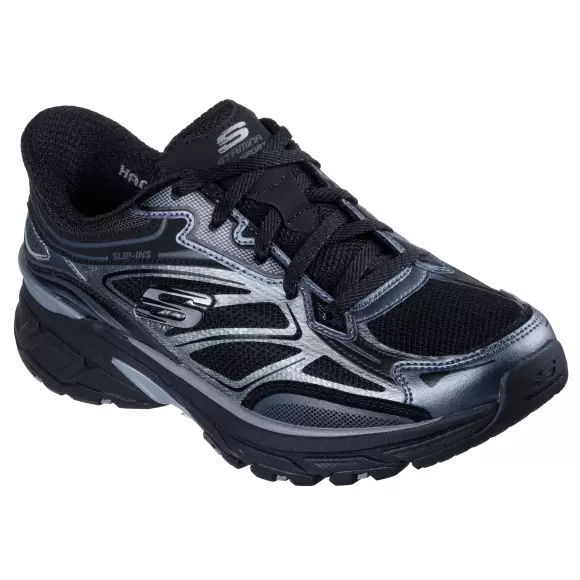 Dame Sneakers - SKECHERS - SKECHERS Slip-ins: Stamina Sport 150710 BLK