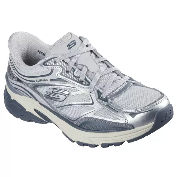 Dame Sneakers - SKECHERS - SKECHERS Slip-ins: Stamina Sport 150710 SIL Dame Sneakers - SKECHERS - SKECHERS Slip-ins: Stamina Sport 150710 SIL