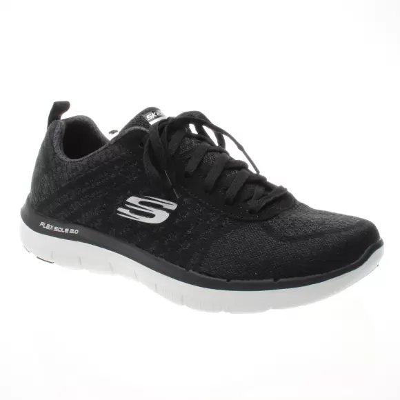 Herre Sneakers - SKECHERS - SKECHERS FLEX ADVANTAGE 2.0 52182BKW