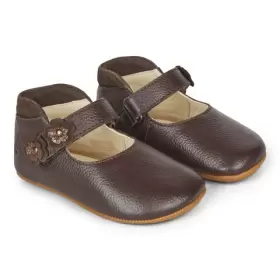 Børnesko - BUNDGAARD - BUNDGAARD Aya Flower Dark Brown BG601057_2190