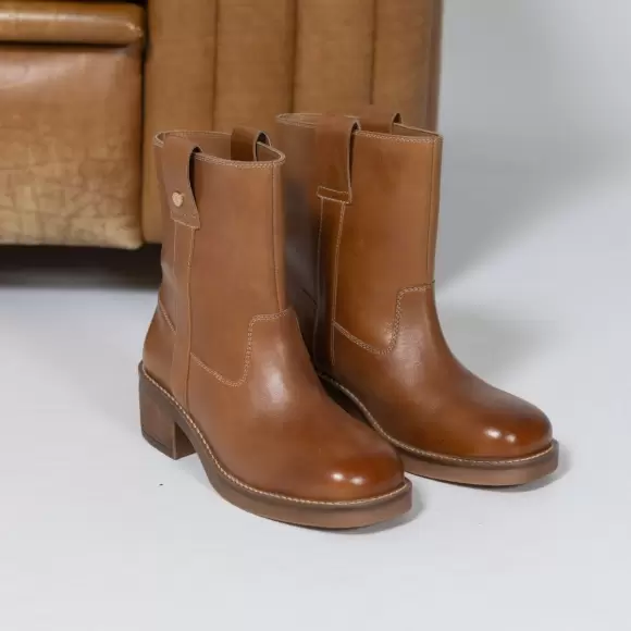 Dame Støvler - COPENHAGEN SHOES - COPENHAGEN SHOES SAY MORE - BROWN/TAN CS8646-0012