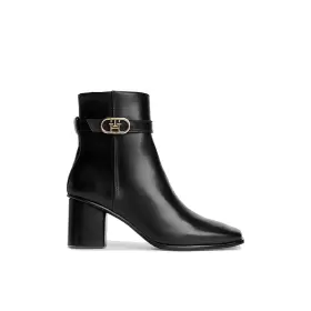 Dame Støvler - Tommy Hilfiger - Tommy Hilfiger TH STRAP LEATHER BLOCK HEEL BOOT FW0FW09488BDS