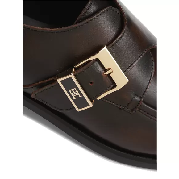 Dame Sko - Tommy Hilfiger - Tommy Hilfiger TH BUCKLE MOC TOE LOAFERS FW0FW095360HG