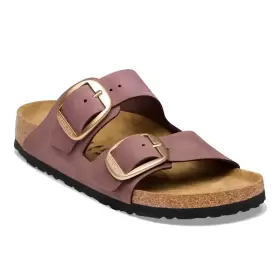 Dame Sandaler - BIRKENSTOCK - BIRKENSTOCK Arizona Big Buckle Nubuck Leather Women 1032970