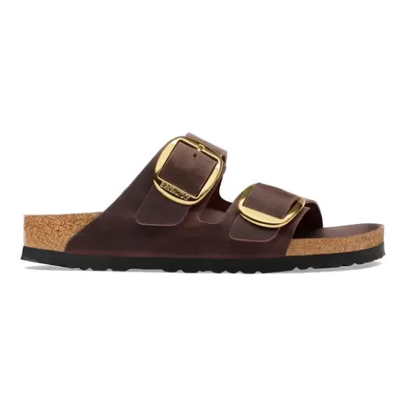Dame Sandaler - BIRKENSTOCK - BIRKENSTOCK Arizona Big Buckle Oiled Leather Women 1032916
