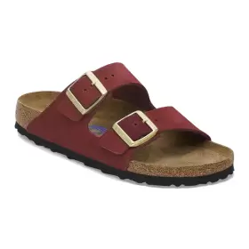 Dame Sandaler - BIRKENSTOCK - BIRKENSTOCK Arizona Soft Footbed Nubuck Leather Women 1028719