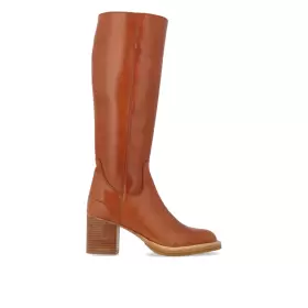 Dame Støvler - ANGULUS - ANGULUS 70s inspired long shafted leather boot 7694-101-1836