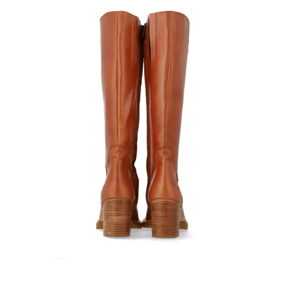 Dame Støvler - ANGULUS - ANGULUS 70s inspired long shafted leather boot 7694-101-1836
