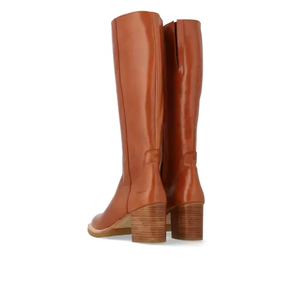 Dame Støvler - ANGULUS - ANGULUS 70s inspired long shafted leather boot 7694-101-1836
