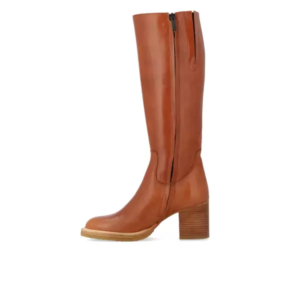 Dame Støvler - ANGULUS - ANGULUS 70s inspired long shafted leather boot 7694-101-1836