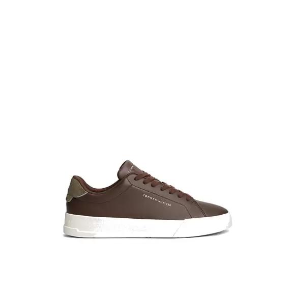 Tommy Hilfiger LEATHER MIX COURT SNEAKERS FM0FM053670HH