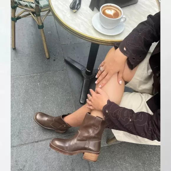 Dame Støvler - COPENHAGEN SHOES - COPENHAGEN SHOES SAY MORE - BROWN CS8646-0012